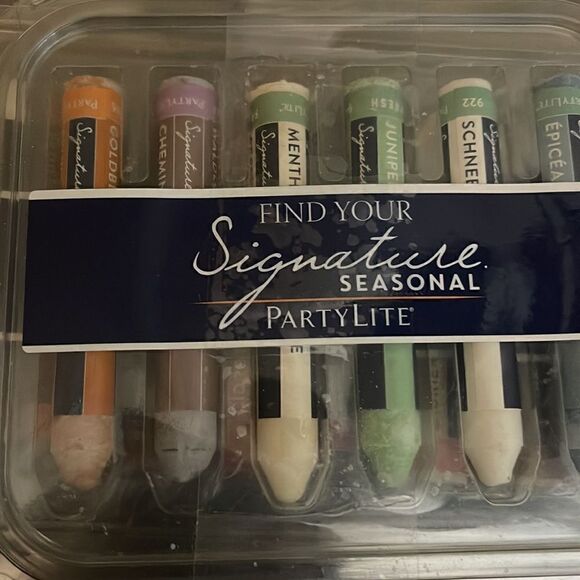PartyLite Signature Seasonal Scent Sticks full set 30 seasonal & everyday - Picture 4 of 7